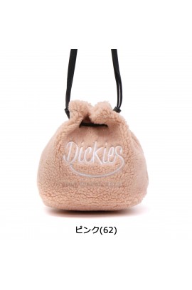 Dickies - 仿羊毛迷你水桶袋 (粉紅色)